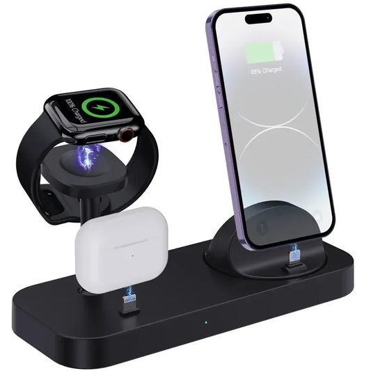 4-in-1 Charging Stand: Fast Charging Station