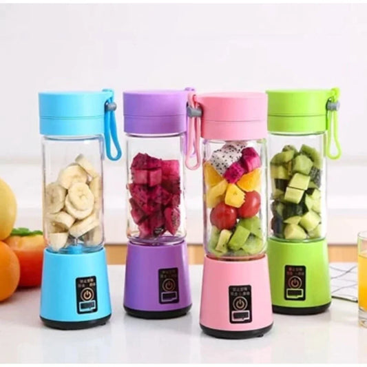 Portable Mini Blender: USB Rechargeable Juicer for Smoothies and Shakes